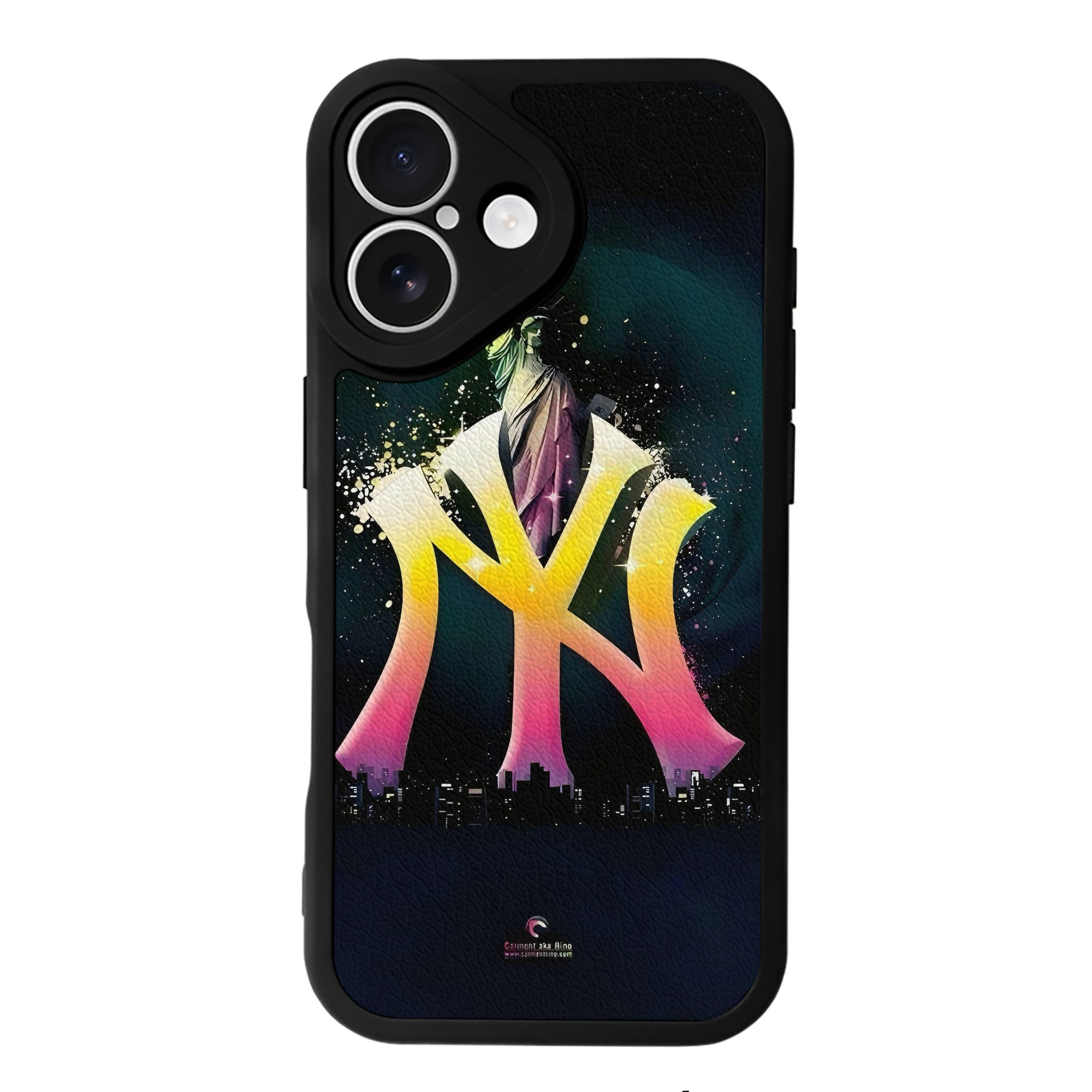 New York Yankees 149 IPhone 16 Silicone Leather Case – UV Print, Lambskin Texture – Perfect Fit, Wireless Charging Compatible, Scratch Resistant, Precise Cutouts – Stylish Protection For IPhone 16
